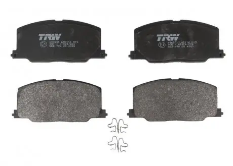 GDB798 Комплект тормозных колодок, дисковый тормоз TRW подбор по vin на Brocar