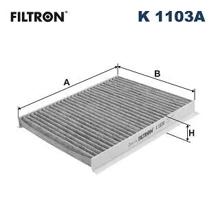 K1103A Фильтр, воздух во внутренном пространстве FILTRON подбор по vin на Brocar