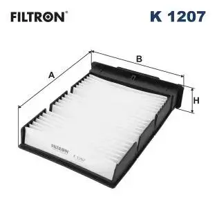 K1207 Фильтр, воздух во внутренном пространстве FILTRON подбор по vin на Brocar
