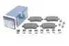 0986494735 Комплект тормозных колодок BOSCH підбір по vin на Brocar