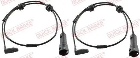 WS0158A Датчик зносу дискових гальмівних колодок QUICK BRAKE підбір по vin на Brocar