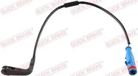 WS0252A Датчик зносу дискових гальмівних колодок QUICK BRAKE підбір по vin на Brocar
