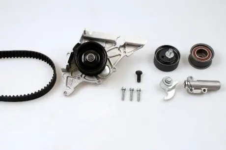 PK05442 Комплект ГРМ + помпа Audi A4/A6/ VW Passat 2.4/2.8 95-05(253x30)(помпа P544) HEPU підбір по vin на Brocar