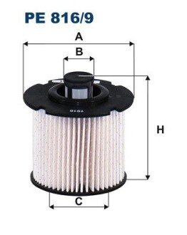 PE8169 Фильтр топливный FILTRON підбір по vin на Brocar