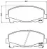 P28043X Гальмівна колодка Brembo Xtra BREMBO підбір по vin на Brocar