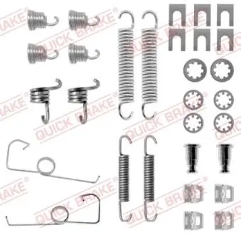 1050644 Монтажный комплект барабанных колодок QUICK BRAKE подбор по vin на Brocar