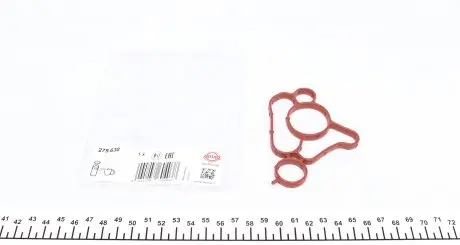 279630 Прокладка корпуса фільтра масляного Audi A1/A4/A6/VW Golf/Passat 1.8/2.0 07- ELRING підбір по vin на Brocar