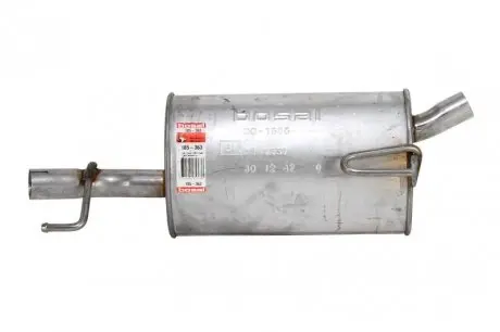 185363 Глушник вихлопних газів кінцевий BOSAL підбір по vin на Brocar
