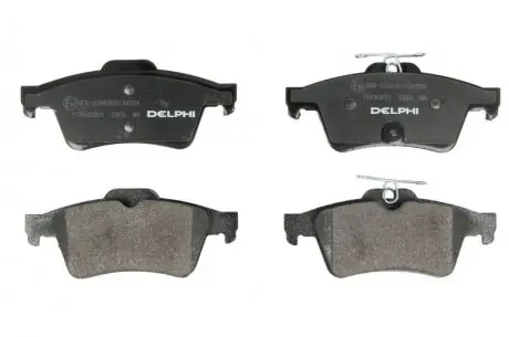 LP3303 Тормозные колодки, дисковые DELPHI подбор по vin на Brocar