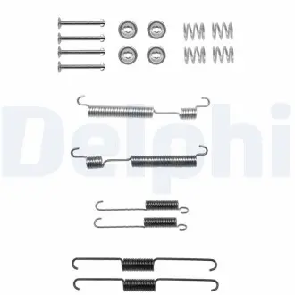 LY1318 Комплектующие, тормозная колодка DELPHI підбір по vin на Brocar