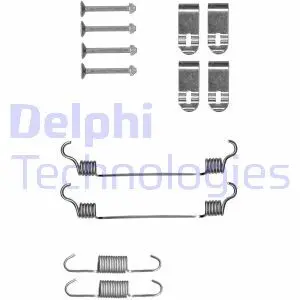 LY1400 Комплектующие, тормозная колодка DELPHI підбір по vin на Brocar