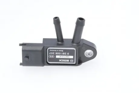 0281006207 Датчик давления выхлопных газов Renault Megane/Kangoo/Scenic 1.5/1.6dCi 09- BOSCH подбор по vin на Brocar