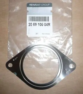 206910004R Прокладка труби вихлопної Renault Kangoo 1.5 dCi 08- RENAULT підбір по vin на Brocar