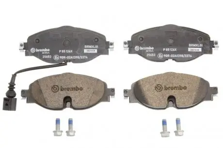P85126X Тормозные колодки Brembo Xtra BREMBO подбор по vin на Brocar
