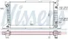 62243 Радиатор, охлаждение двигателя NISSENS підбір по vin на Brocar