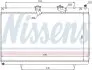 63619 Радіатор охолоджування NISSENS підбір по vin на Brocar