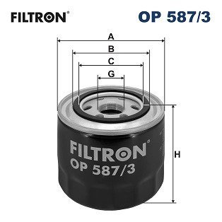OP5873 Фільтр масла FILTRON підбір по vin на Brocar