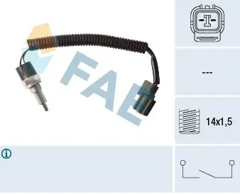 40585 Вимикач, фара заднього ходу FAE підбір по vin на Brocar