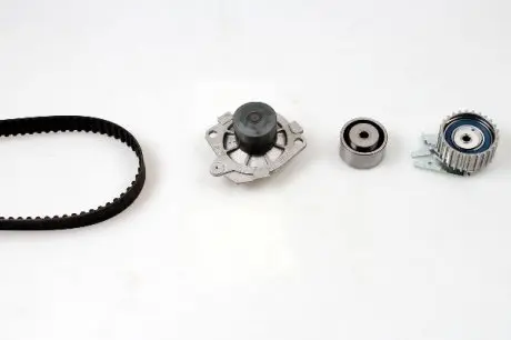 PK10551 Комплект ГРМ,пас + ролик + помпа HEPU підбір по vin на Brocar
