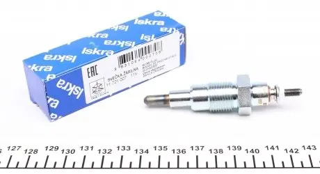 11721007 Свічка розжарювання MB OM615-617 (11V) (M18x1.5/10s) (з пальчиком) ISKRA підбір по vin на Brocar