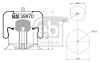 39870 Кожух пневматической рессоры FEBI BILSTEIN підбір по vin на Brocar