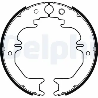 LS2132 Барабанные тормозные колодки DELPHI подбор по vin на Brocar