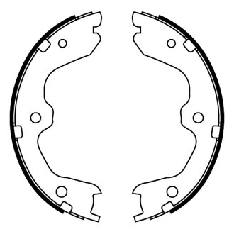 C01067ABE Гальмівні колодки, барабанні ABE підбір по vin на Brocar
