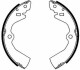Тормозные колодки, барабанные C01034ABE