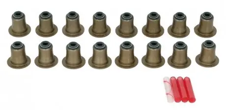 715550 Сальник клапана (впуск/выпуск) BMW 3 (E90)/5 (E60) 07-11 (к-кт 16шт), N43 ELRING подбор по vin на Brocar