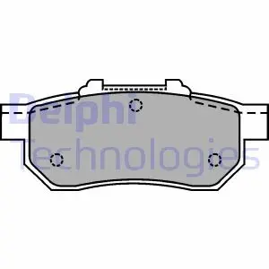 LP1456 Гальмівні колодки, дискові DELPHI підбір по vin на Brocar