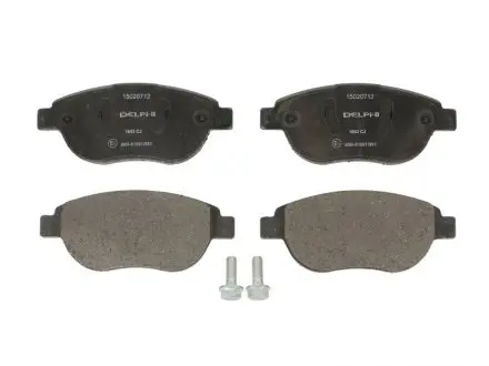 LP1653 Тормозные колодки дисковые DELPHI подбор по vin на Brocar