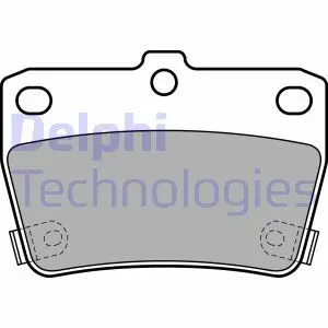 LP1942 Тормозные колодки, дисковые. DELPHI подбор по vin на Brocar
