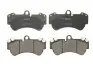 LP2057 Тормозные колодки передние Touareg 2.5-5.0 02- (17&amp;quot;) BREMBO DELPHI підбір по vin на Brocar