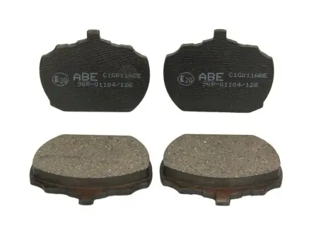 C1G011ABE Гальмівні колодки, дискові ABE підбір по vin на Brocar