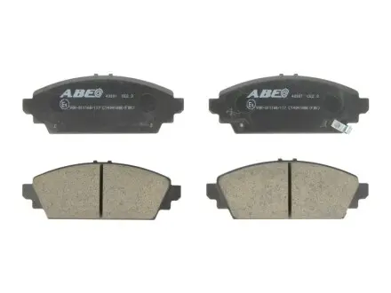 C14041ABE Гальмівні колодки, дискові ABE підбір по vin на Brocar