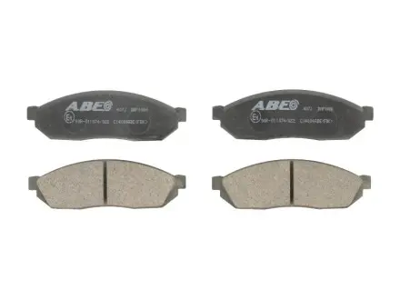 C14004ABE Гальмівні колодки, дискові ABE підбір по vin на Brocar