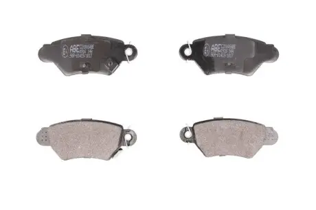 C2X006ABE Колодки тормозные (задние) Opel Astra G/Zafira A 98-09 (Bosch) ABE підбір по vin на Brocar