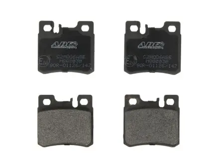C2M006ABE Колодки гальмівні (задні) MB C-class (W202/S202)/E-class (W124/S124/W210) 93-03 (Teves) Q+ ABE підбір по vin на Brocar