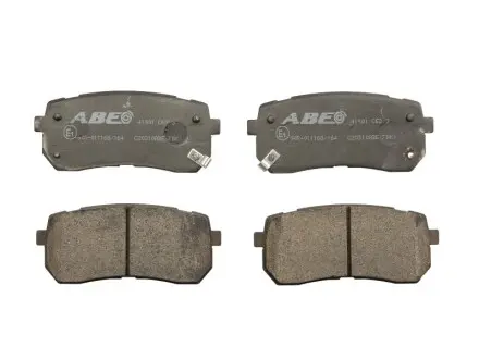 C20310ABE Колодки гальмівні задні (диск) ABE підбір по vin на Brocar