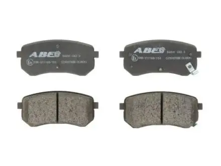 C20307ABE Тормозные колодки, дисковые. ABE подбор по vin на Brocar