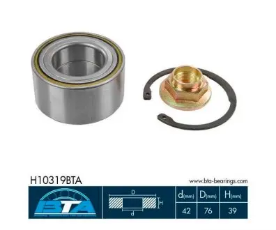 H10319BTA Подшипник колеса, комплект BTA подбор по vin на Brocar