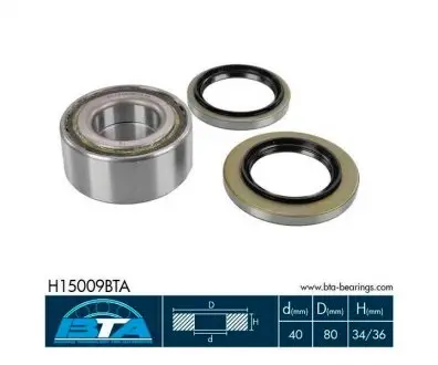 H15009BTA Підшипник колеса,комплект BTA підбір по vin на Brocar