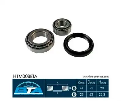 H1M008BTA Підшипник колеса,комплект BTA підбір по vin на Brocar