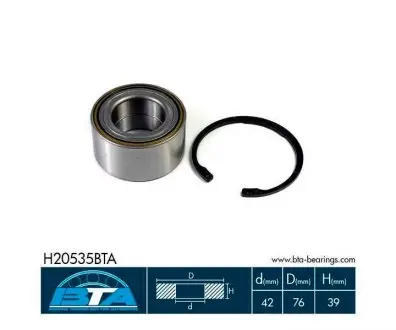 H20535BTA Подшипник колеса, комплект BTA подбор по vin на Brocar