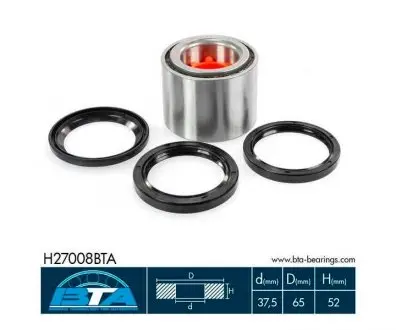 H27008BTA Підшипник колеса,комплект BTA підбір по vin на Brocar