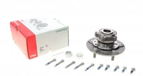 713679120 Подшипник ступицы (передней) Ford Transit V363/Custom V362 12- (+ABS) FAG подбор по vin на Brocar