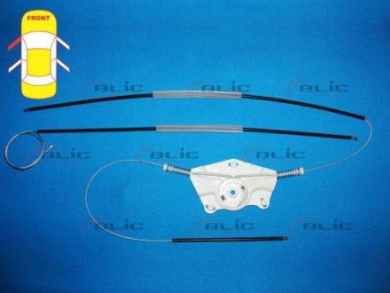 620501037807P Элементы стеклоподъемника BLIC підбір по vin на Brocar