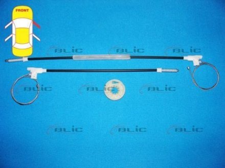 620516014806P Элементы стеклоподъемника BLIC підбір по vin на Brocar