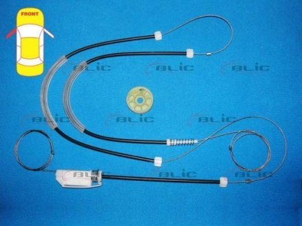 620525038807P Элементы стеклоподъемника BLIC підбір по vin на Brocar