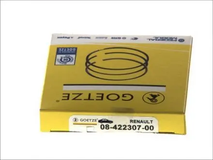 0842230700 Кільця поршневі (набір) GOETZE підбір по vin на Brocar